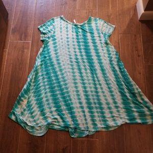 Mitoshop▪Turquoise tie Dye dress